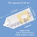 PoLmEr 20 Pcs Pediatric Urine Bag Collector Sterile 200 ml Clear Pee Holder for Urinary Incontinence for Children & Baby - Buy Online on GoSupps.com