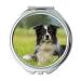 YENDOSTEEN Mirror Travel Mirror Border Collie Dog Collie British Sheepdog Border pocket mirror portable mirror