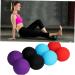 Tovinanna 3-in-1 Peanut Massage Balls Full Body Self-Massage Roller | Fitness & Relaxation | Oebernuts Yoga Balls | Red - Buy Online on GoSupps.com