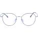 Joxigo Retro Round Computer Glasses - Anti-Blue Light UV Protection Metal Frame Includes Glasses Case - Black & Silver - Buy Online on GoSupps.com
