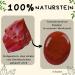 Eusice Red Jaspis Natural Healing Stone | 100g Handcrafted & Ethical | Boost Vitality & Sensuality for Wellness Meditation & Yoga - Buy Online on GoSupps.com