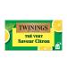 Twinings - Th Vert Saveur Citron - 25 Sachets - Frais et Acidul - D guster Chaud ou Froid Citron Citron