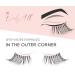 Onlyall Mink Half Lashes - Natural Soft Eyelashes with Clear Band | C07 Eyelash Pack for Stunning Beauty - Buy Online on GoSupps.com