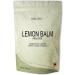 Organic Lemon Balm Herbal Tea Loose Leaves by Marcoina - Cut Leaves 113g in Resealable Bag Caffeine-Free Tea from Bulgaria - Known as Melissa officinalis Lemonbalm 4oz. LEMON BALM Leaves Cut ORGANIC 113-g. / 4-oz. - Buy Online on GoSupps.com