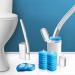 Disposable Toilet Cleaning Brush Long Handle Toilet Bowl Cleaner Wand Bathroom Toilet Bowl Scrubber Easy to Replace Toilet Bowl Cleaner Wand Disposable - Buy Online on GoSupps.com