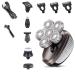 6 in 1 Smart Sensor Switch Shaver for Men Rechargeable Bald Head Hair Trimmer Floating Heads Beard Electric Razor LCD Display Clipper