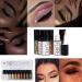 Allbestaye 10PCS Diamond Glitter Eyeliner & Shimmer Metallic Eyeshadow Set - Waterproof Makeup Kit #01 for Stunning Looks - Buy Online on GoSupps.com