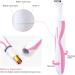 PINKPAPAYA 4IN1 Electric Hair Remover for Women - Facial, Nose, Bikini, Legs - Painless Body Hair Removal - Cherry P0402 - Buy Online on GoSupps.com