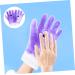 SOESFOUFU 1 Pair Hand Wax Set Foot Wax Set Paraffin Wax Bath Gloves Moisturizing Gel Gloves Wax Bag Spa Coverhand Wax Gloves Paraffin Bags Moisturizing Gloves Simple Nourish Color Card 25.00X20.00X0.80CM - Buy Online on GoSupps.com