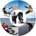 Odtmger Ski Gloves: Warmest Waterproof & Breathable Snow Gear for Men Women & Kids - Perfect for Cold Weather Outdoor Fun! - Buy Online on GoSupps.com