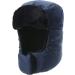 Trooper Trapper Hat with Face Mask - Windproof & Water Resistant Winter Russian Hat in Navy - Buy Online on GoSupps.com