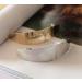 Vintage Cuhair Barrette Hair Clip Set - 2pcs Metal Alloy Gold Silver Tone for Women & Girls - Elegant Hair Accessories - Buy Online on GoSupps.com