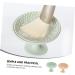 FRCOLOR Set of 4 Makeup Brush Exfoliating Pad Makeup Tools Makeup Applicator Made of Silicone Beauty Cleaning Mat Portable Makeup Washer Makeup Accessories Platinum Silica Gel Makeup Brush - Buy Online on GoSupps.com