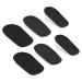 FOMIYES 3 Pairs Inner Height Increasing Insole Running Insoles Half Orthotic Insoles Shock-Absorbing Heightening Insoles Ergonomic Insoles Increased Women's Pu Advanced Soft Half Pad