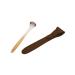 TE to TE Yo Okabe Tableware Manufacturer Made in Japan Moss & Premium II with Case Matte Champagne Genuine Leather Case (Brown)