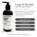 Long 'N Strong Treatment Lotion - Grow Hair Fast for Longer, Thicker, and Stronger Hair | 240 ML Split End Repair Treatment - Buy Online on GoSupps.com