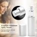 Refillable Perfume Bottle Portable Pump Lotion Atomizer with 6 Colors Ideal for Storing Liquid Substances (Silver) - Buy Online on GoSupps.com