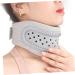 Frcolor Cervical Neck Roll - Soft Travel Support Collar Hollow Bracket Padding for Neck Protection (52.5x9.5x20cm Gray) - International Shipping Available - Buy Online on GoSupps.com