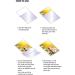 Pack of 24  Self-Adhesive Laminating Sheets  Clear Letter Size (9 x 12 Inches)  4 mil Thickness 24-Pack - Buy Online on GoSupps.com