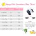 JOINFREE Baby Sneakers | Soft Anti-Slip Toddler Shoes for First Walkers | Breathable Athletic Running Shoes for Infants 0-6 Months - Black - Buy Online on GoSupps.com