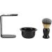 Syrisora 3 Piece Professional Men's Shaving Brush Stand Holder Bowl Set - Premium Quality & International Shipping - Buy Online on GoSupps.com