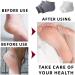 JOCXZI 3 Pairs of Moisturizing Heel Socks - Ventilated Gel Heel Open Toe Socks Heel Socks Gel Socks Open Toe Socks Moisturizing Socks for Cracked Dry Heels - Buy Online on GoSupps.com