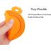 PetBonus Silicone Pet Can Lids - Universal Size Can Covers - BPA Free - Dishwasher Safe - Green & Orange - Buy Online on GoSupps.com