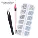1400 AB Rhinestones Set - 6 Sizes with Tweezers & Picker Pen for Nail Clothing & Craft Projects | International Shipping - Buy Online on GoSupps.com