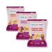 Ready Set Food Organic Puffs Early Allergen Introduction Snack 9 Top Allergens by Ready Set Food - Peanut Butter Berry Apple Cinnamon Pumpkin Banana - Pack Of 3