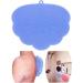 TRITAM Wall-Mounted Hands-Free Back and Foot Scrubber with Suction Cups - Deep Clean and Exfoliate in The Shower Pink Durable Easy to Use 30 X 25.5cm - Buy Online on GoSupps.com
