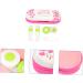 Buy Solustre Double-Lodged Glasses Case & Travel Lens Kit | Stylish Flocked Cloth Travel Set for Lentil Containers - Buy Online on GoSupps.com