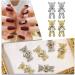 20pcs Small Bear Nail Art Metal Charms Kit for Women and Girls | 3D Nail Decoration - Buy Online on GoSupps.com