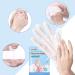 Moisturizing Hand Mask Gloves - 6 Pairs for Dry, Cracked Skin | Collagen Spa Gloves for Intensive Repair | Milk Infused for Women & Men - Buy Online on GoSupps.com
