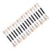 SOESFOUFU Eye Makeup 30pcs Eye Shadow Stick Makeup Face Sponge for Makeup Latex Eyeshadow Disposable