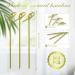 Cocktail Toothpicks 100pcs - Bamboo Skewers for Appetizers Parties & Charcuterie Boards | Long Picks & Bar Accessories - Buy Online on GoSupps.com