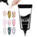 Duqulle Nail sculpting gel - 30 ml - Modeling glue for decorating and sculpting with rhinestones nail sculpting gel - For women girls beauty salons weddings