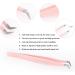 Tweezers for Eyelash Extension Professional Eyelash Tweezers for Single 2D 3D Eyelash Extension(Rounded Corners) 1 count (Pack of 1) Pink - Buy Online on GoSupps.com