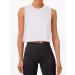 LASLULU White Crop Top | Sleeveless Workout Tank for Women - Buy Online on GoSupps.com