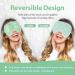 Gamufw Cooling Eye Mask Hot Cold Therapy Gel Eye Mask for Puffy Eye Migraine Relief Headache Dark Circles Dry Eyes Swollen Eyes Sinus Pain (Green) - Buy Online on GoSupps.com