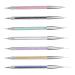 7pcs Double Ended Nails Art Pens Nail Dotting Pens Liner Painting Drawing Brush Design Tools
