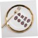 HEMOTON 16pcs Simulation Chocolate Artificial Cookie Simulated Chocolate Decor Fake Chocolates Cake Accessories Toys for Kids Bulk Toys Fake Cookies Child Marshmallow Multifunction Pvc 3.90X2.80X1.80CM 1 - Buy Online on GoSupps.com