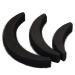 Aeromdale DIY Hair Bumpit Volume Beehive Hair Bump Hair Pad Haight Tools 1 Set/3 Pieces Black