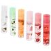Homoyoyo Lot de 6 Gloss L vres Hydratants Transparents Aromatis s aux Fruits Protecteurs et Nourrissants Format Voyage pour L vres S ches et Gerc es