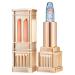 Youngwier Color-Changing Lipstick PH Color-Changing Lipstick Glitter Balm PH | Castle Lip Case Sheer Gold Foil Tinted Lip Balm for Youngwier Makeup