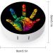Colorful Rainbow Handprint Contact Lens Case with Mirror | Cute & Portable Travel Kit for Eye Care - Buy Online on GoSupps.com