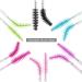 Eyelash Wands Disposable Mascara Wands Crystal Eye Brush Mascara Wand Thick Spoolie Eyelash Brush Spoolies for Lashes Extension eyelash brushes - Buy Online on GoSupps.com