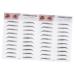 FRCOLOR 2pcs 3d Eyebrow Stickers 3d Stickers Waterproof Suit Stick on Brows Transfer Stickers 4d Bionic