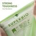 1.6 Gallon Compostable Handle Tie Garbage Bags - 50 Count, Small Trash Bags with Handles - Buy Online on GoSupps.com
