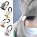 Sunak Metal Hair Cuff Ponytail Holder - Elastic Hair Tie Jewelry Clip for Women & Girls - 4-Piece Set - Buy Online on GoSupps.com