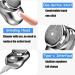 Mini Portable Electric Shaver - Washable Razor for Men, USB Rechargeable - Easy One-Button Use - Ideal for Home, Car, Travel - Silver - Buy Online on GoSupps.com